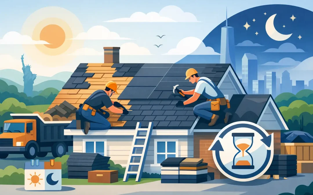 How Long Does Roof Replacement Take for NJ Homes?